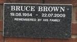 BROWN Bruce 1954-2009