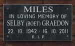 MILES Selby Graedon 1942-2011