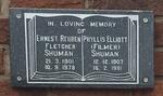 SHUMAN Ernest Reuben Fletcher 1901-1979 & Phyllis Elliot FILMER 1907-1981