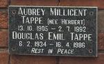 TAPPE Douglas Emil 1934-1986 & Audrey Millicent HERBERT 1905-1992