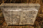 TONDER Johannes Willem, van 1864-1955 & Elizabeth Maria DE NECKER 1866-1949