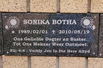 BOTHA Sonika 1989-2010