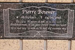 BOUWER Pierre 1951-2015