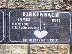 BIRKENBACH James 1919-2016 & Bets