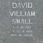 SMALL David William 1917-1991