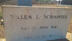 SCHOONBEE Willem L. 1849-1916
