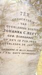 KEEVY Johanna nee SCHOONBEE 1869-1905