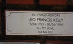 KELLY Leo Francis 1925-1992