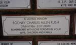 RUSH Rodney Charles Allen 1926-2013