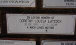 LAYCOCK Dorothy Louisa 1931-2003