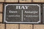 HAY Dave 1943- & Annatjie 1947-