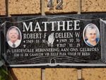 MATTHEE Robert F. 1949- &  Deleen 1949-2017
