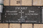SWART Alexander 1935- & Dina 1940-