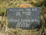 BOS Nicolaas Jan 1867-1958 :: BEUKES Hendrina Johanna nee BOS 1935-2011