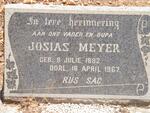 MEYER Josias 1882-1967