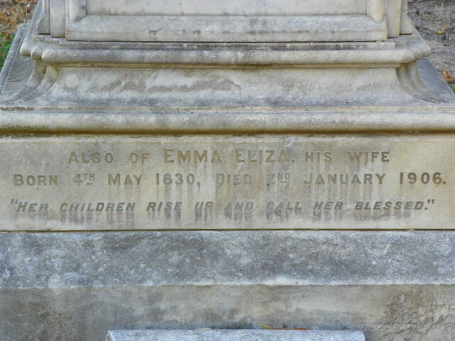 PHILPS Emma Eliza 1830-1906