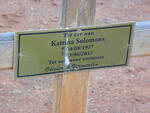 SOLOMONS Katrina 1927-2012