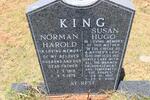 KING Norman Harold 1916-1978 & Susan Hugo 1917-2001