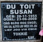TOIT Susan, du 1955-2008