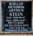 STEIN Roelof Hendrik Arthur 1948-2005