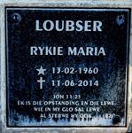 LOUBSER Rykie Maria 1960-2014