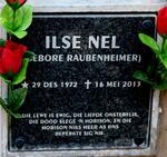 NEL Ilse nee RAUBENHEIMER 1972-2013