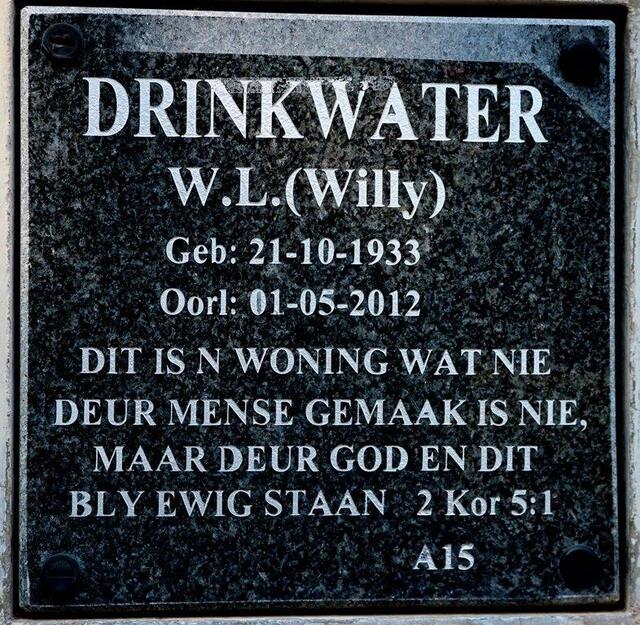 DRINKWATER W.L. 1933-2012