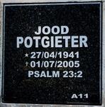 POTGIETER Jood 1941-2005