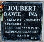 JOUBERT Dawie 1929-2010 & Ina 1935-