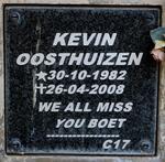 OOSTHUIZEN Kevin 1982-2008