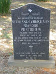 PRETORIUS Stephanus Christiaan Francois 1962-1988