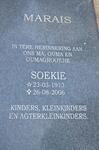 MARAIS Soekie 1913-2006