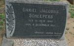 SCHEEPERS Daniel Jacobus 1898-1931