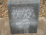 XAKAZA Thomas -1937