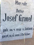GRAUEL Josef 1882-1905
