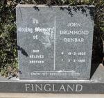 FINGLAND John Drummond Dunbar 1930-1986