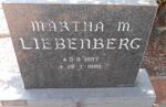 LIEBENBERG Martha M. 1897-1989