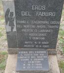 FABBRO Eros, del 1962-1962 & Virna DEL FABBRO 1966-1966