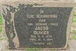 OLIVIER Jacob 1875-1954