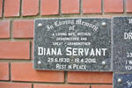 SERVANT Diana 1930-2016