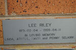 RILEY Lee 1921-1999