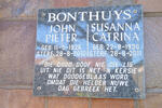 BONTHUYS John Pieter 1926-2010 & Susanna Catrina 1930-2011