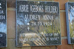 ABRIE Audrey Anna nee HOLDER 1924-