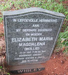 WHILEY Elizabeth Maria Magdalena 1941-1987