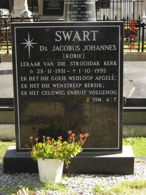 SWART Jacobus Johannes 1931-1992