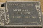 PIETERSE Nicolaas T. 1915-1967