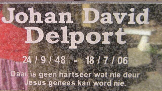 DELPORT Johan David 1948-2006