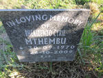 MTHEMBU Bhekizenzo Cyril 1970-2009