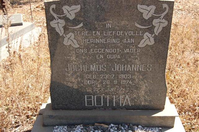 BOTHA Jochemus Johannes 1903-1974