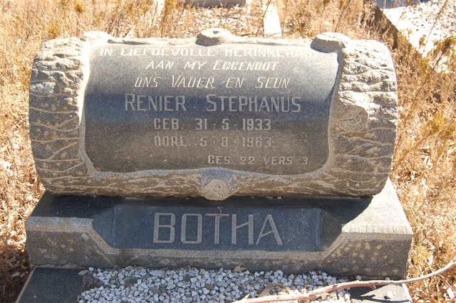 BOTHA Renier Stephanus 1933-1983